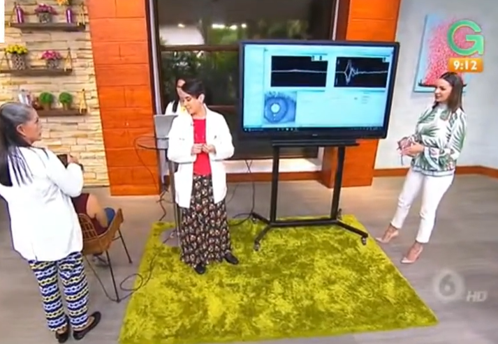 Clínica Audizzy en entrevista de televisión sobre diagnóstico y tratamiento del vértigo en Costa Rica